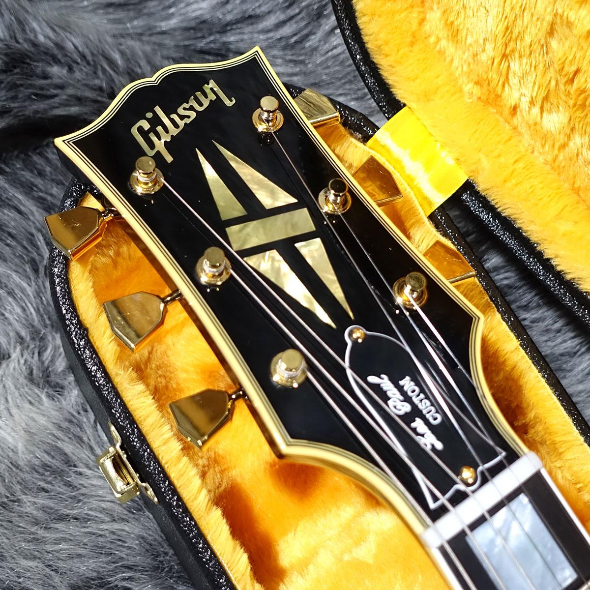 1968 Les Paul Custom Reissue Gloss Ebony Gibson Custom Shop