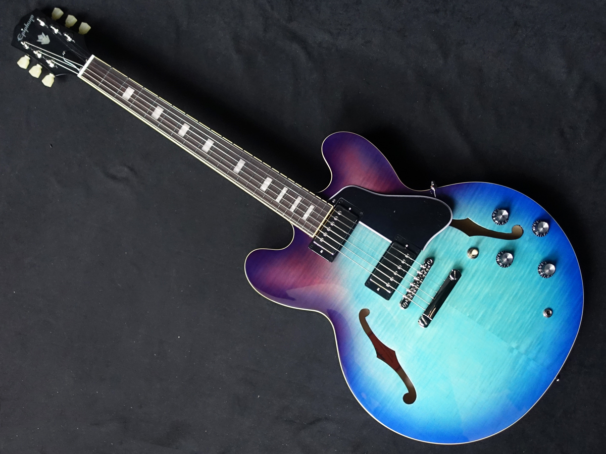 ES-335 Figured Blueberry Burst Epiphone エレクトリックギター ES