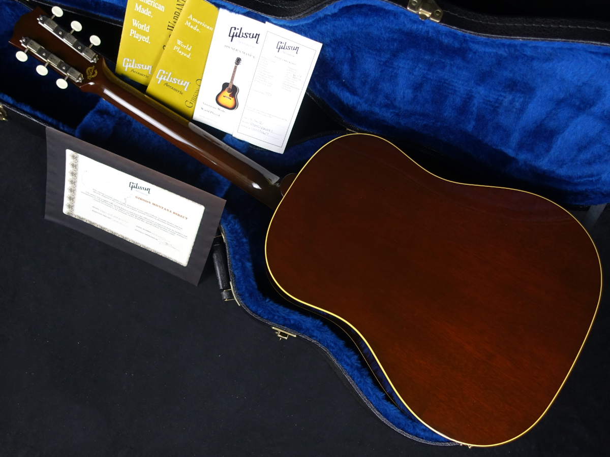 1960s J-45 Red Spruce Vintage Sunburst 2012 Gibson