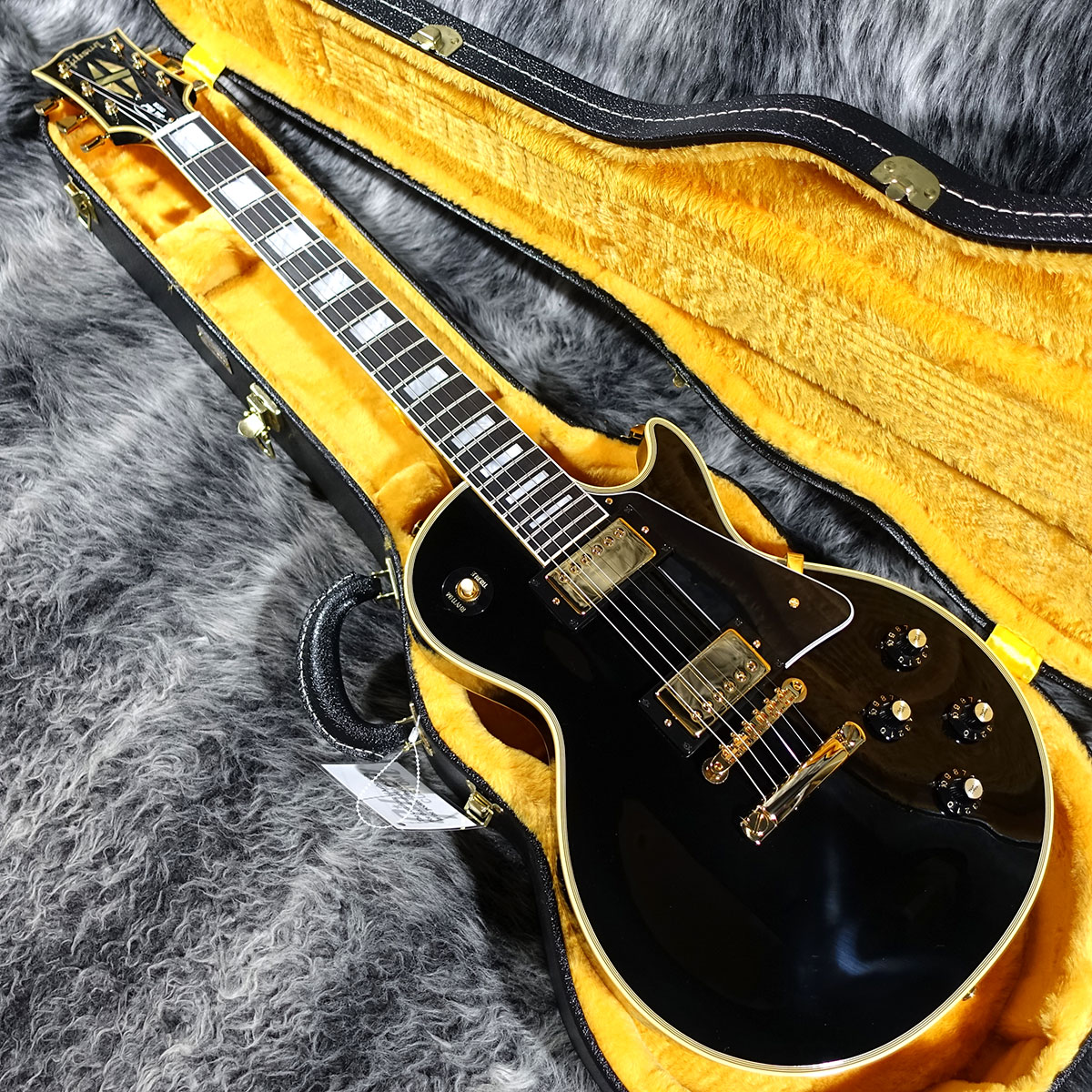 1968 Les Paul Custom Reissue Gloss Ebony Gibson Custom Shop