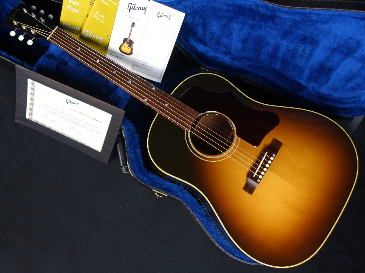 1960s J-45 Red Spruce Vintage Sunburst 2012 Gibson