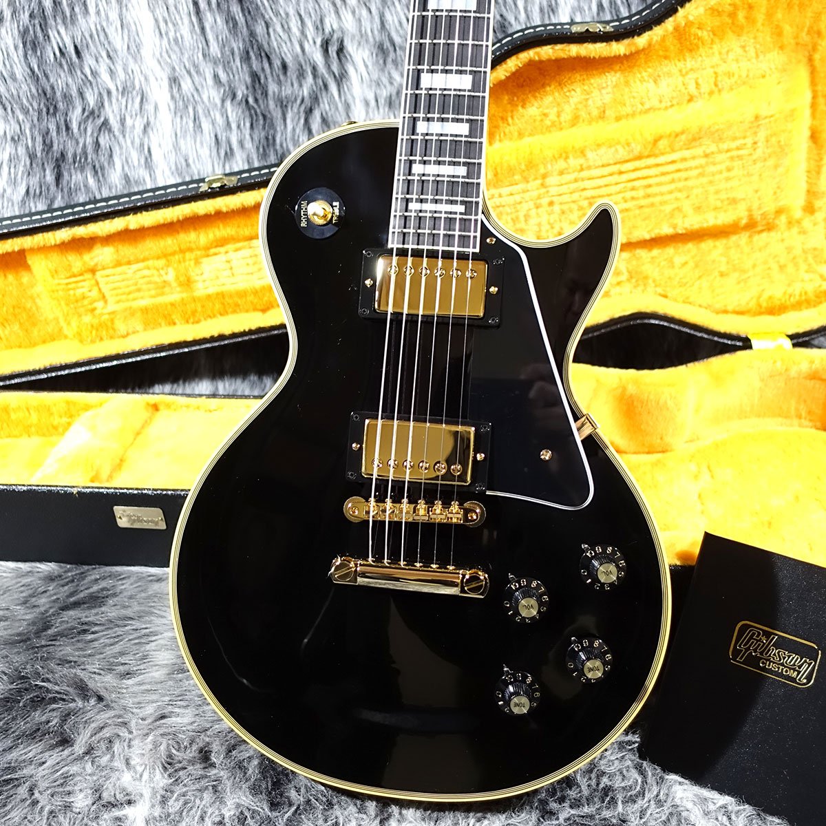 1968 Les Paul Custom Reissue Gloss Ebony Gibson Custom Shop