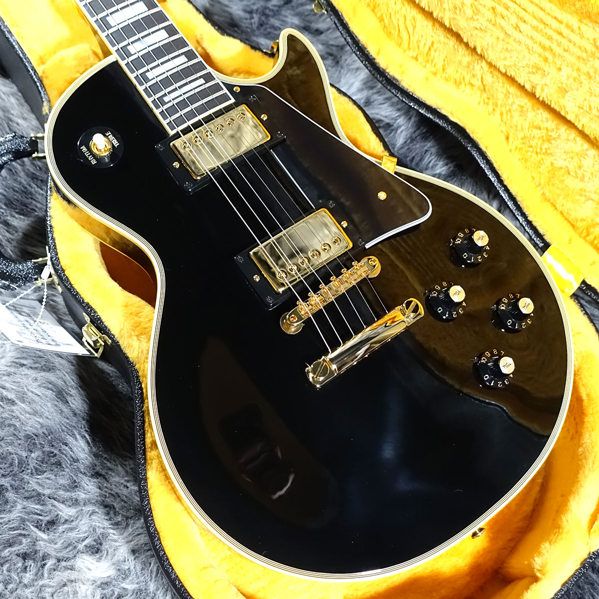 1968 Les Paul Custom Reissue Gloss Ebony Gibson Custom Shop