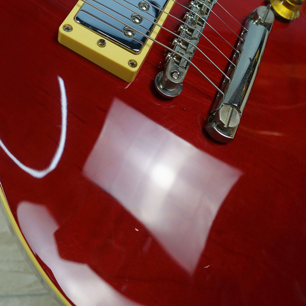 Carve Top Trans Red Sadowsky エレクトリックギター レスポールタイプ