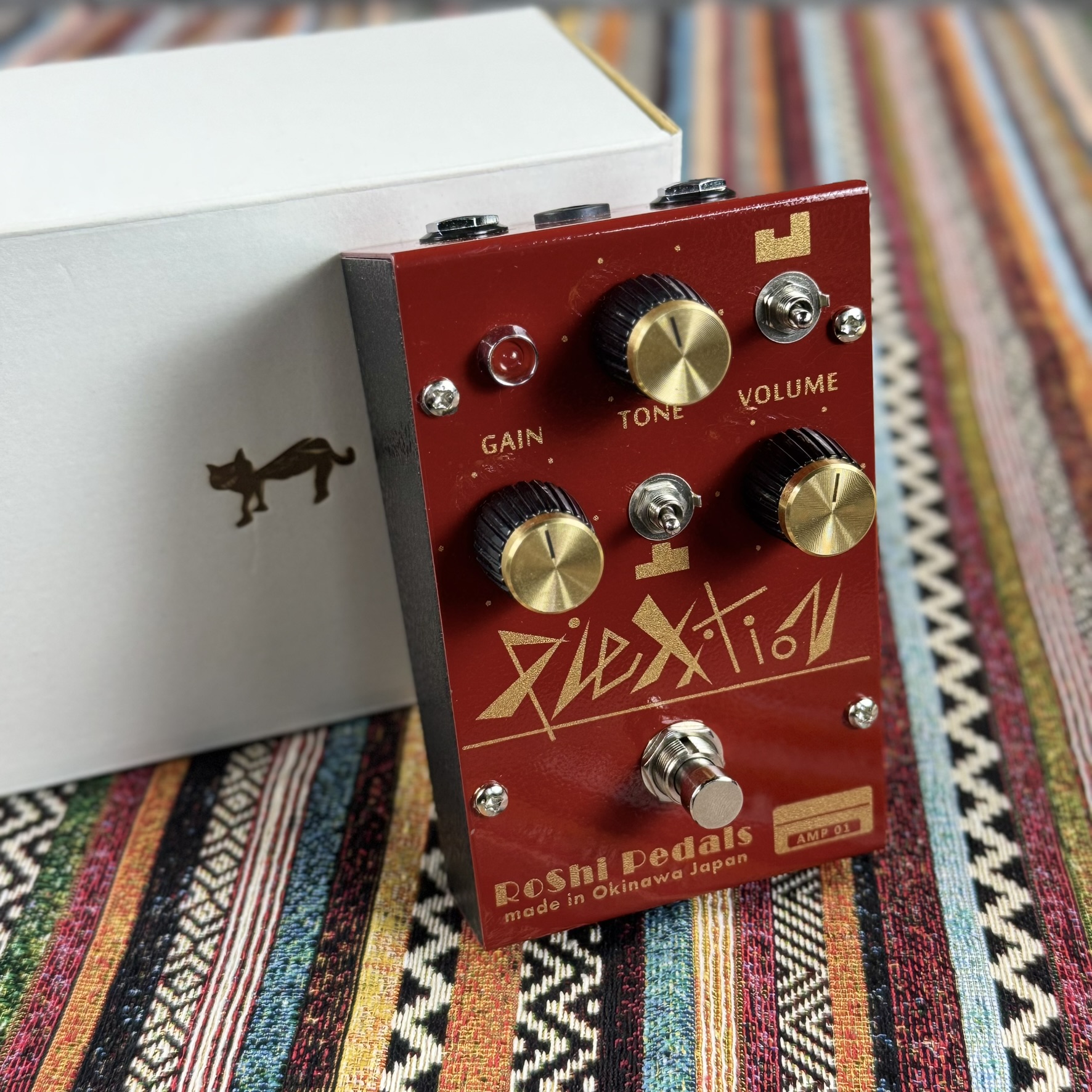 ギター RoShi Pedals Plexition Limited Edition Plexition Red Roshi Pedals ギター用エフェクター