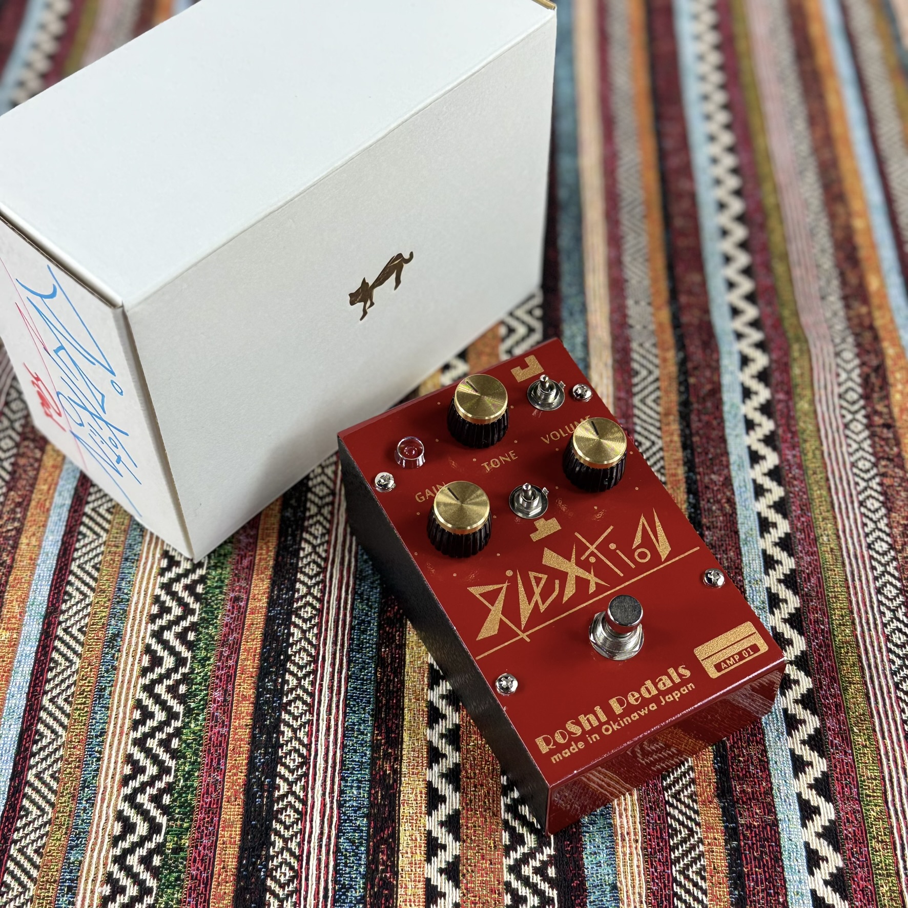 Limited Edition Plexition Red Roshi Pedals ギター用エフェクター