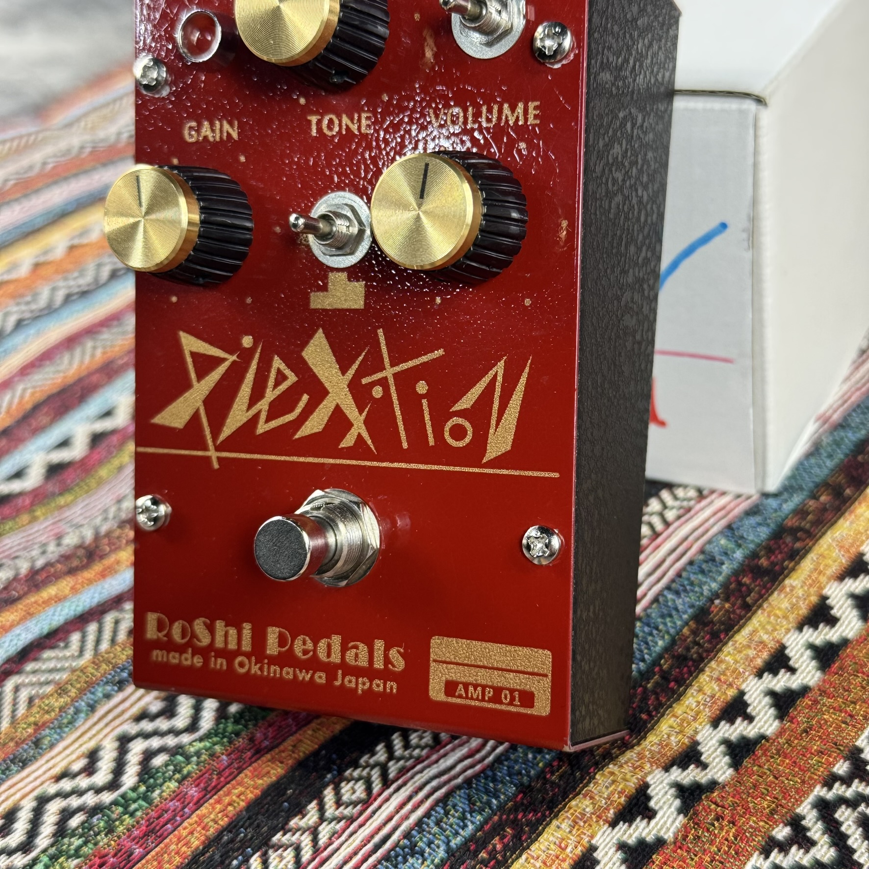 ギター RoShi Pedals Plexition Limited Edition Plexition Red Roshi Pedals ギター用エフェクター