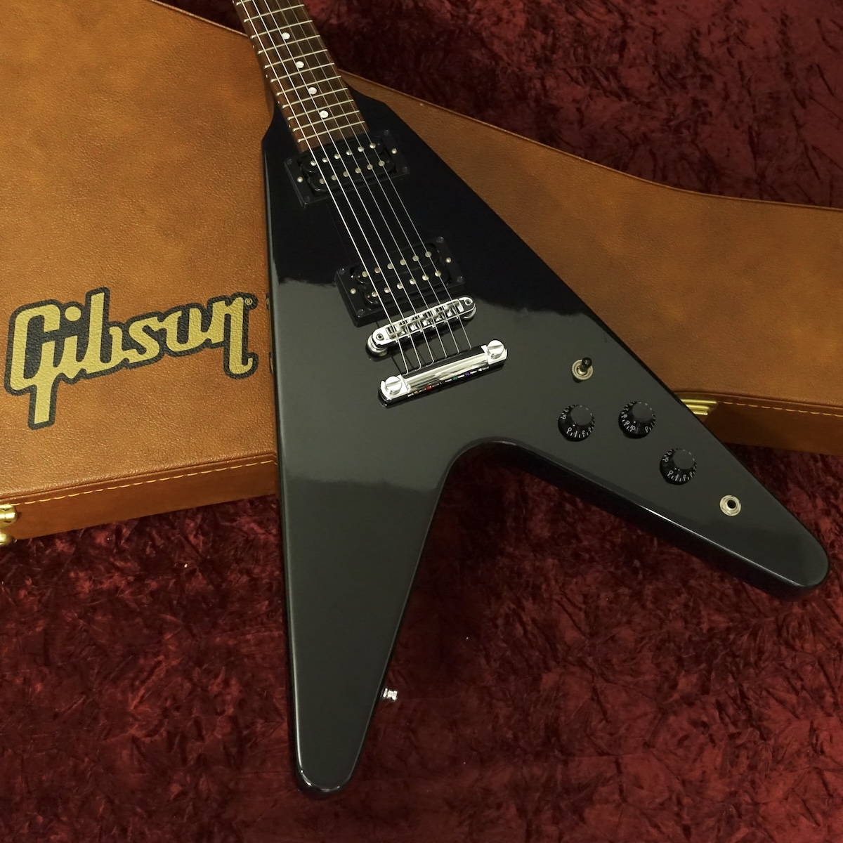 80s Flying V Ebony 2022 Gibson エレクトリックギター Vタイプ 商品 80s Flying V Ebony 2022 Gibson エレクトリックギター Vタイプ 商品