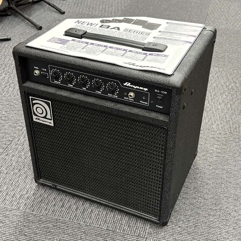 BA-108 V2 Ampeg ベース用アンプ/アンプシミュレーター ベースアンプ