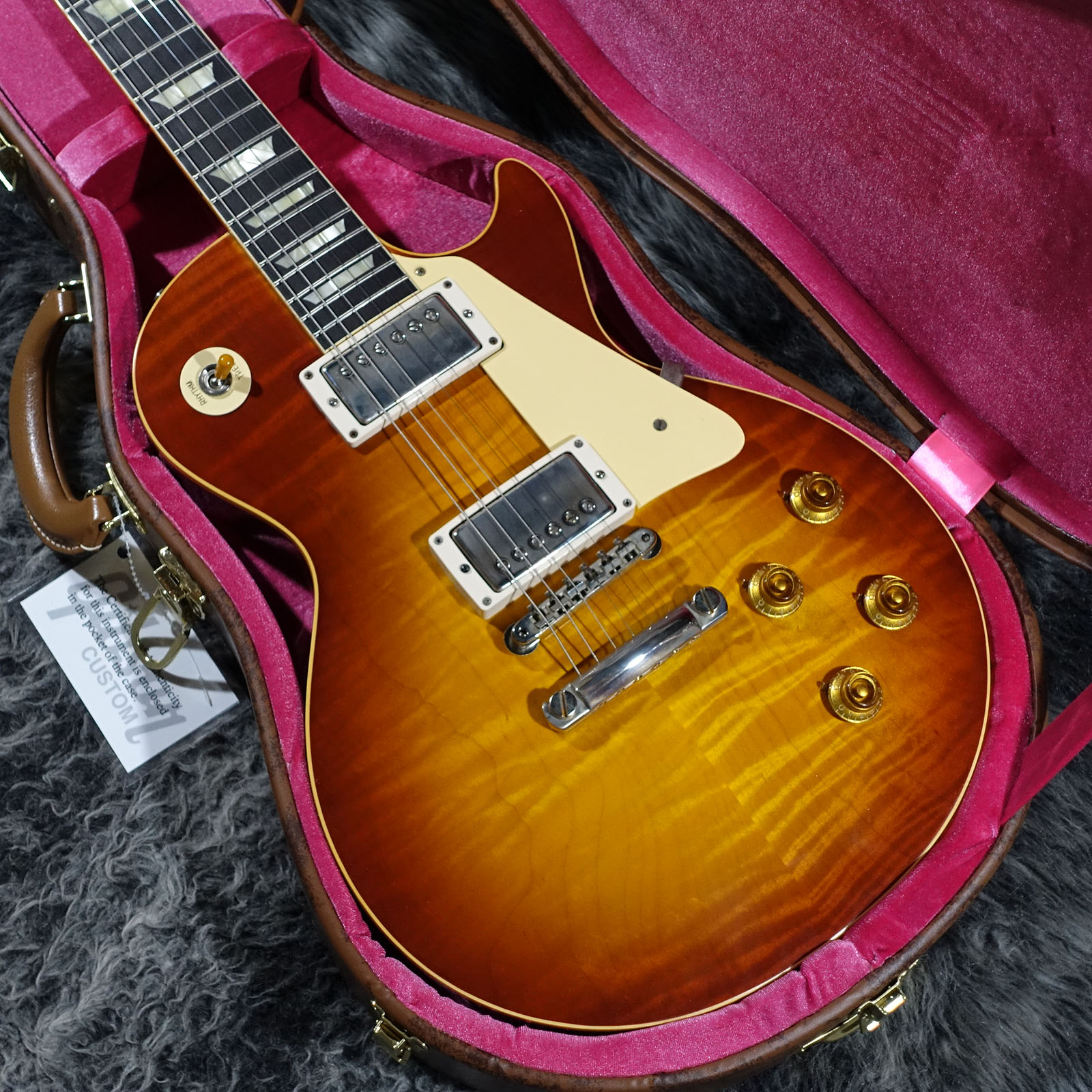 1959 Les Paul Standard Reissue Faded Cherry Tea Burst VOS Gibson