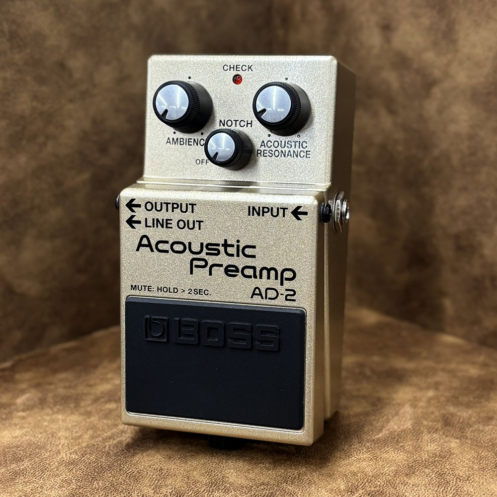 AD-2 Acoustic Preamp BOSS アコースティック・ギター用エフェクター