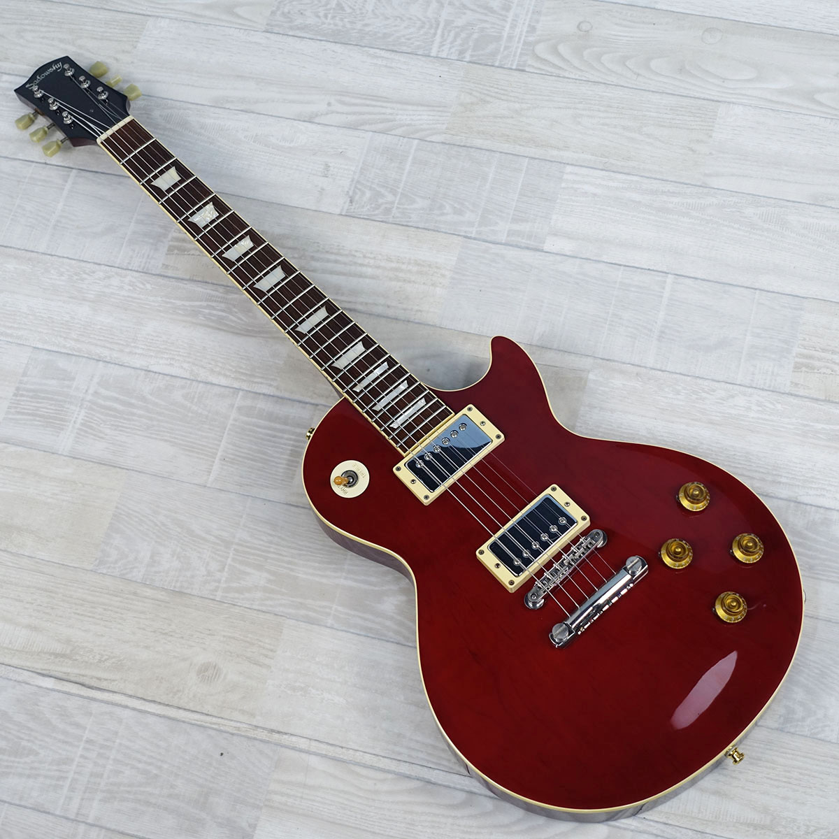 Carve Top Trans Red Sadowsky エレクトリックギター レスポールタイプ