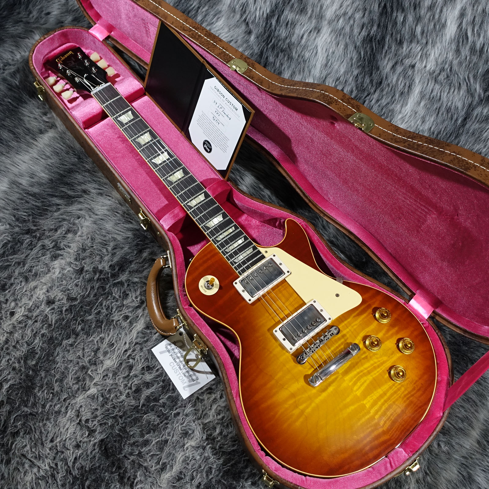 1959 Les Paul Standard Reissue Faded Cherry Tea Burst VOS Gibson