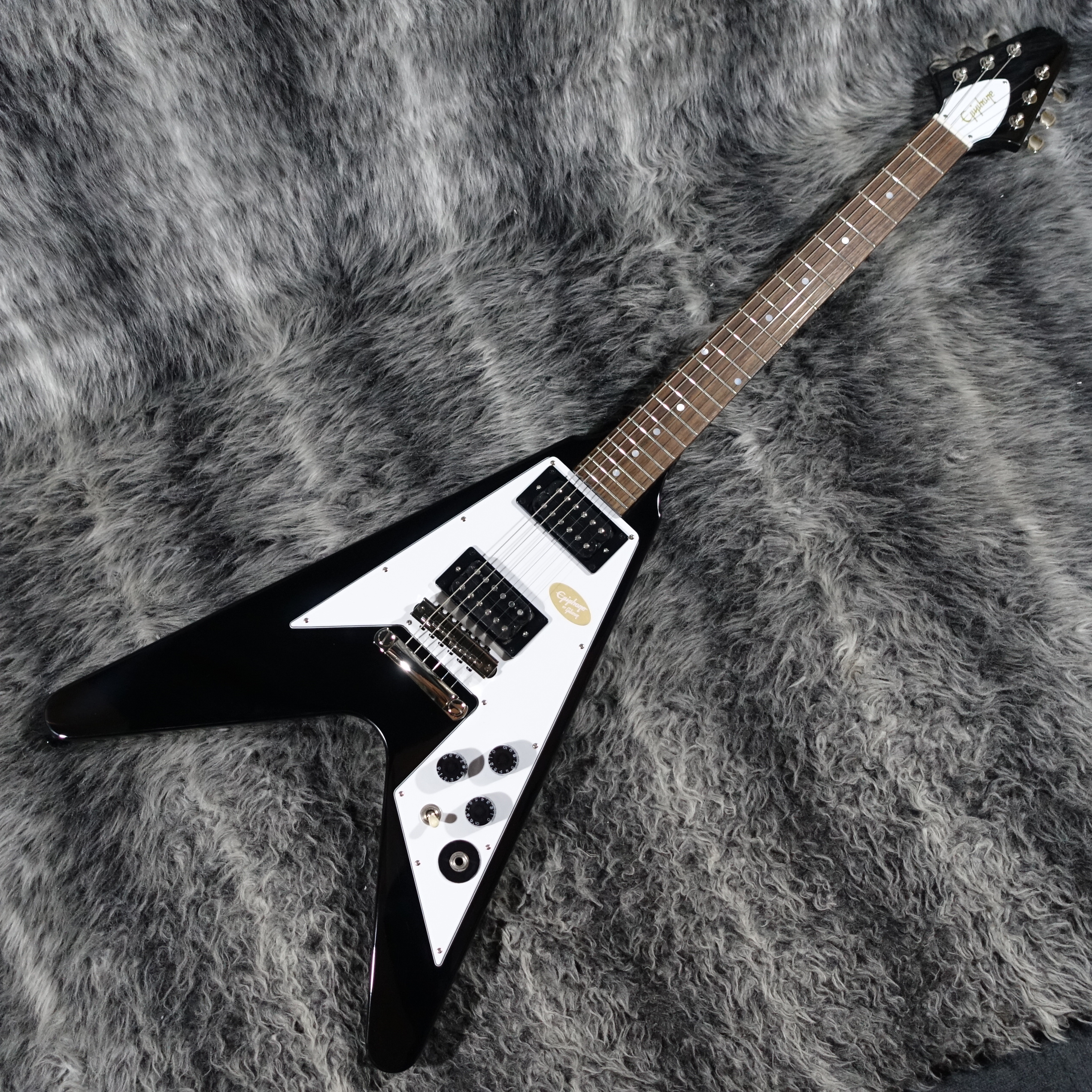 Kirk Hammett 1979 Flying V Ebony Epiphone エレクトリックギター V