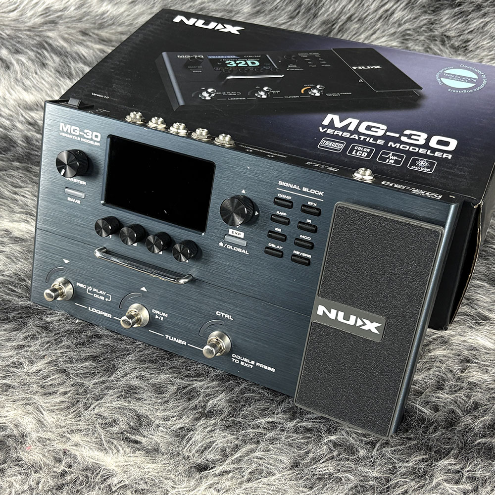 MG-30 NUX マルチエフェクター MG-30 | Multi-Effects | Products | ARIA 荒井貿易株式会社 Arai & Co