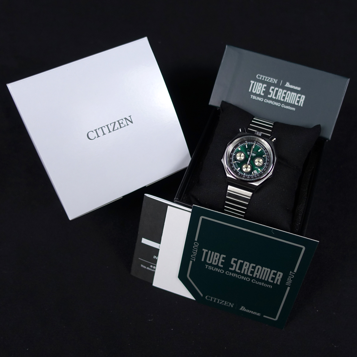 Ibanez×CITIZEN TSUNO CHRONO Custom Tube Screamer Limited TSTCC808