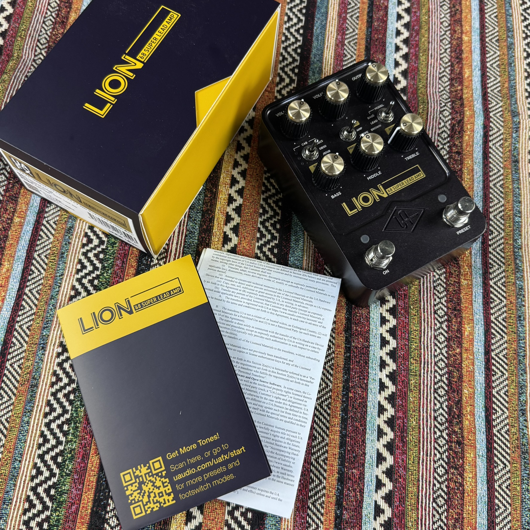 LION 68 Super Lead Amp Universal Audio ギター用アンプ/アンプ