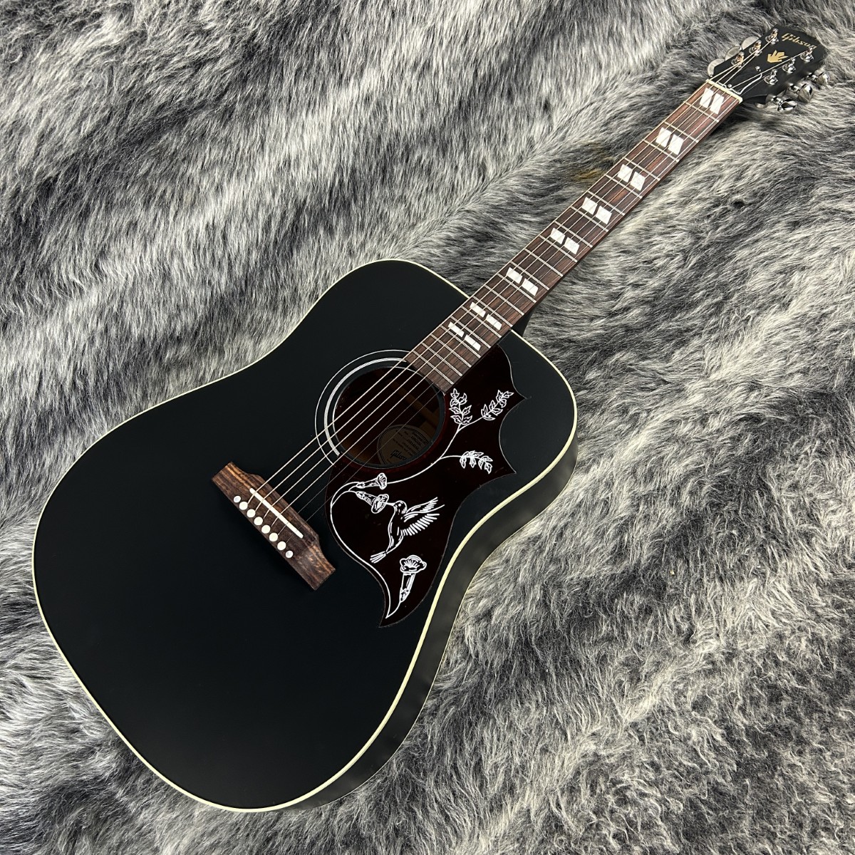 Hummingbird Special Satin Ebony Gibson エレクトリック