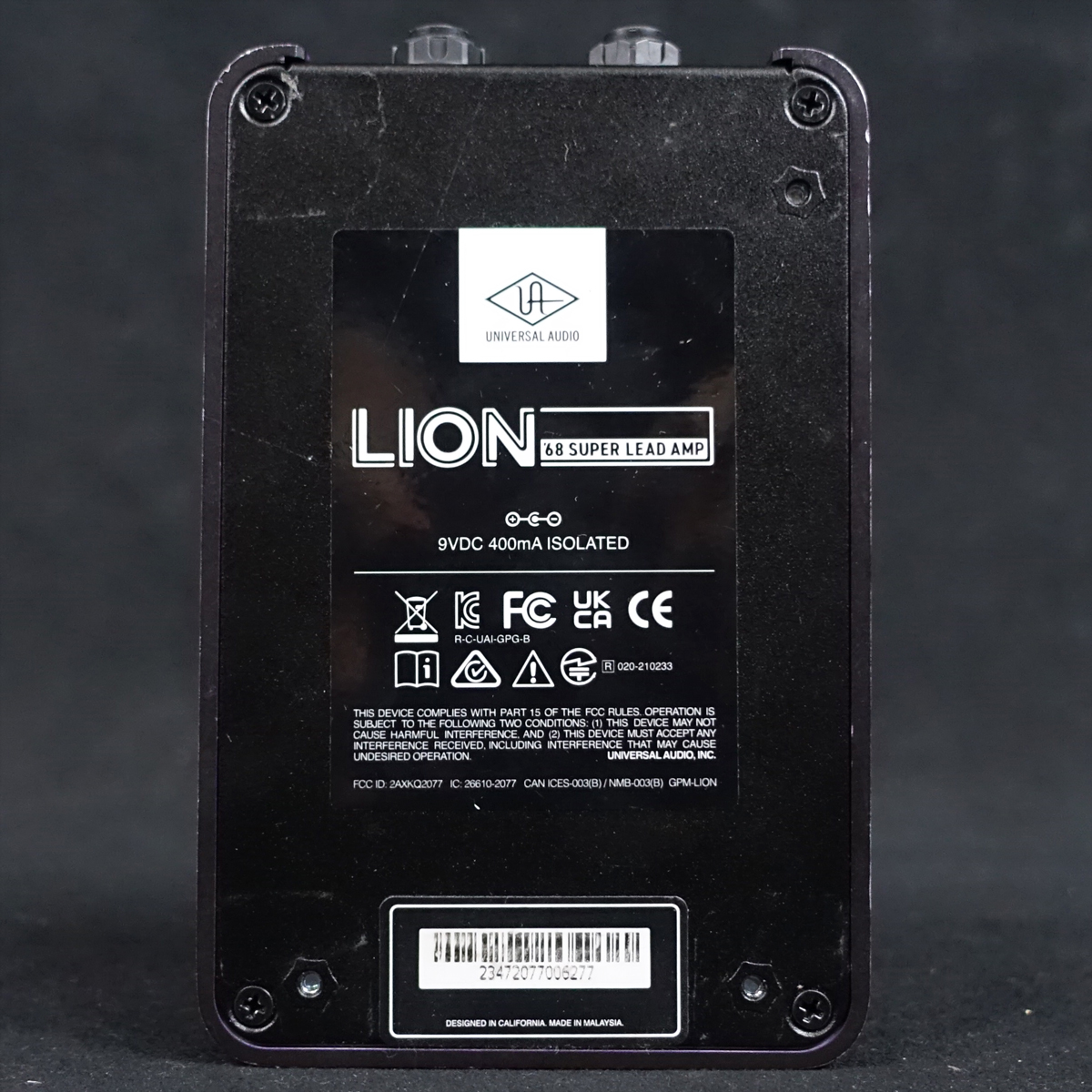 UAFX Lion '68 Super Lead Amp Universal Audio ギター用エフェクター