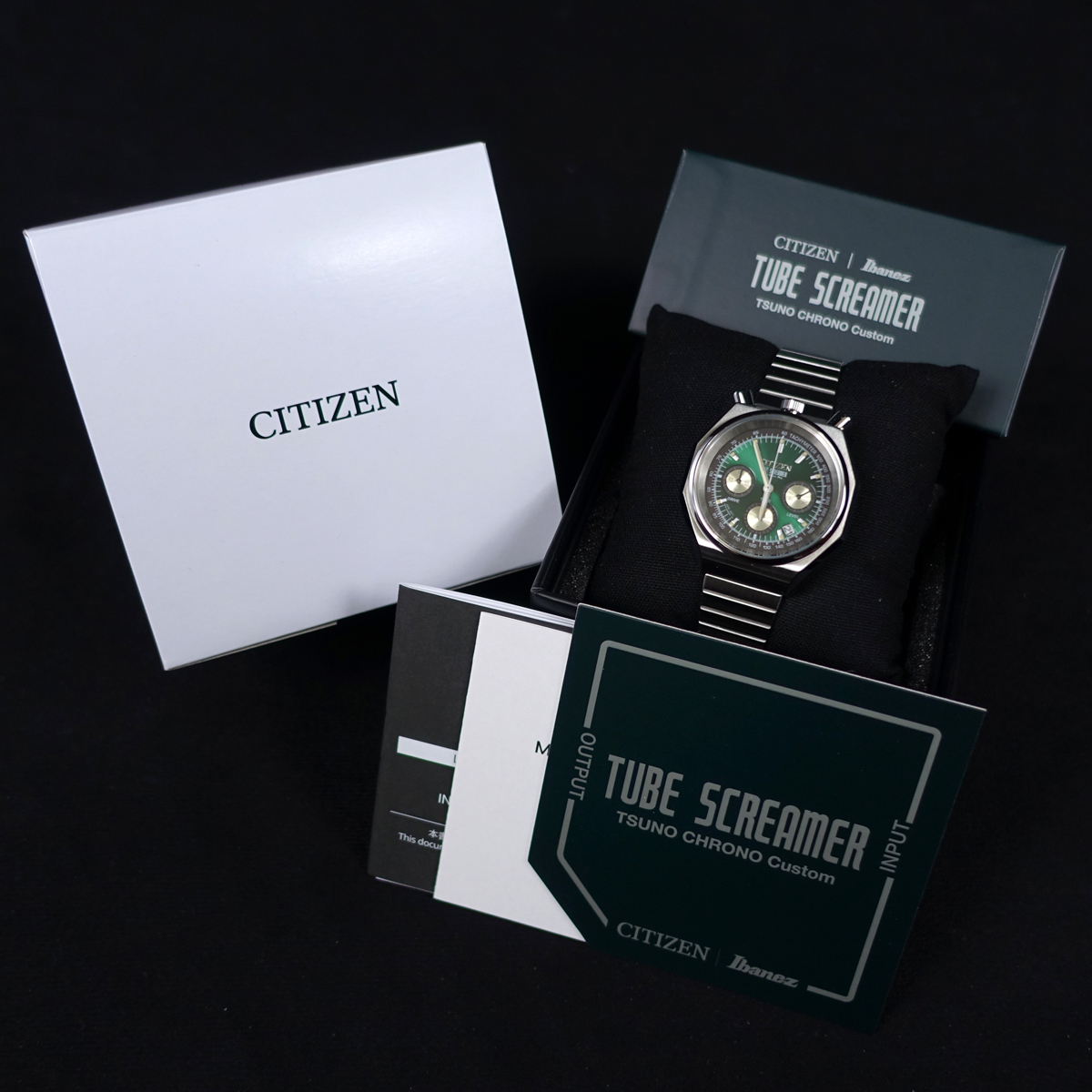Ibanez×CITIZEN TSUNO CHRONO Custom Tube Screamer Limited TSTCC808