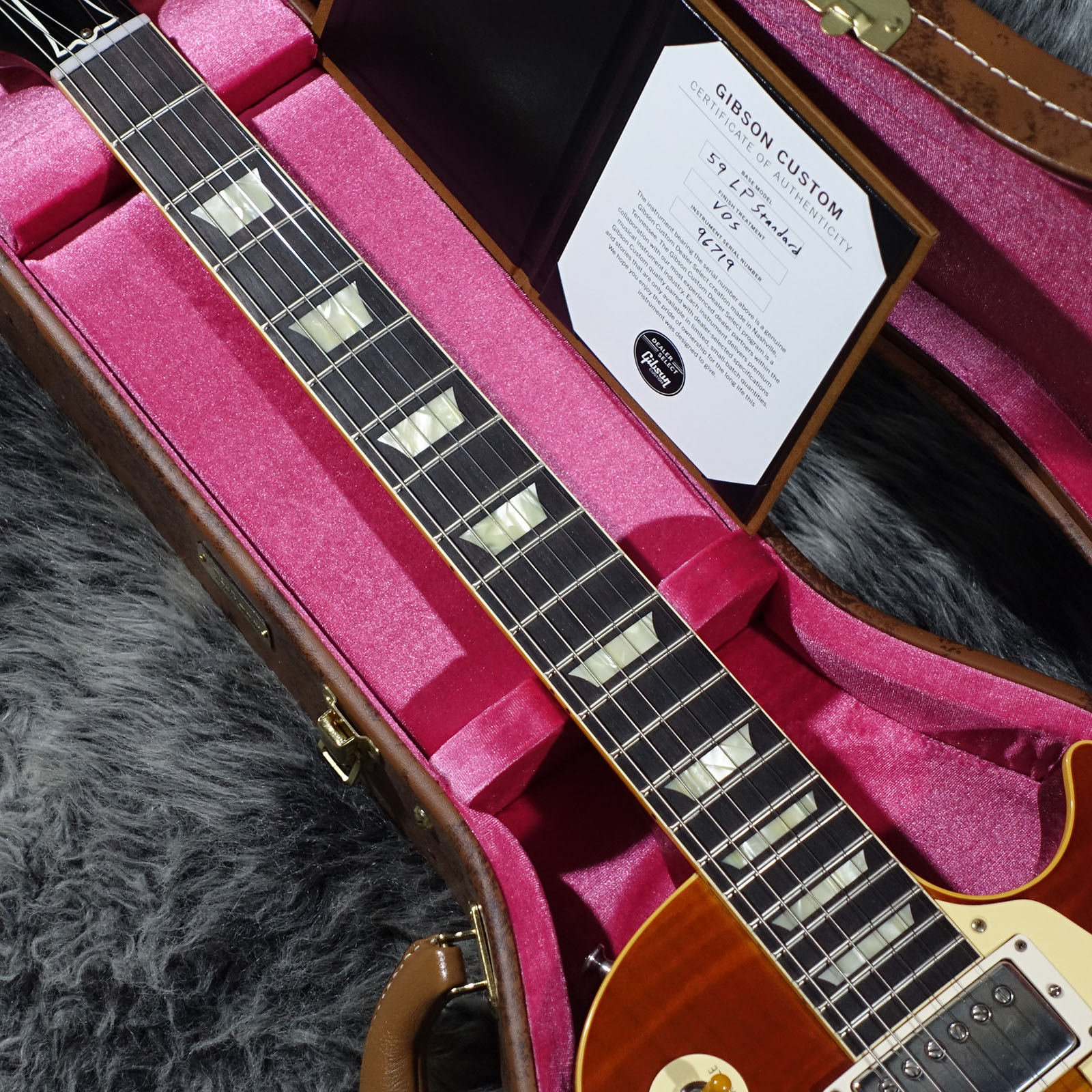 1959 Les Paul Standard Reissue Faded Cherry Tea Burst VOS Gibson