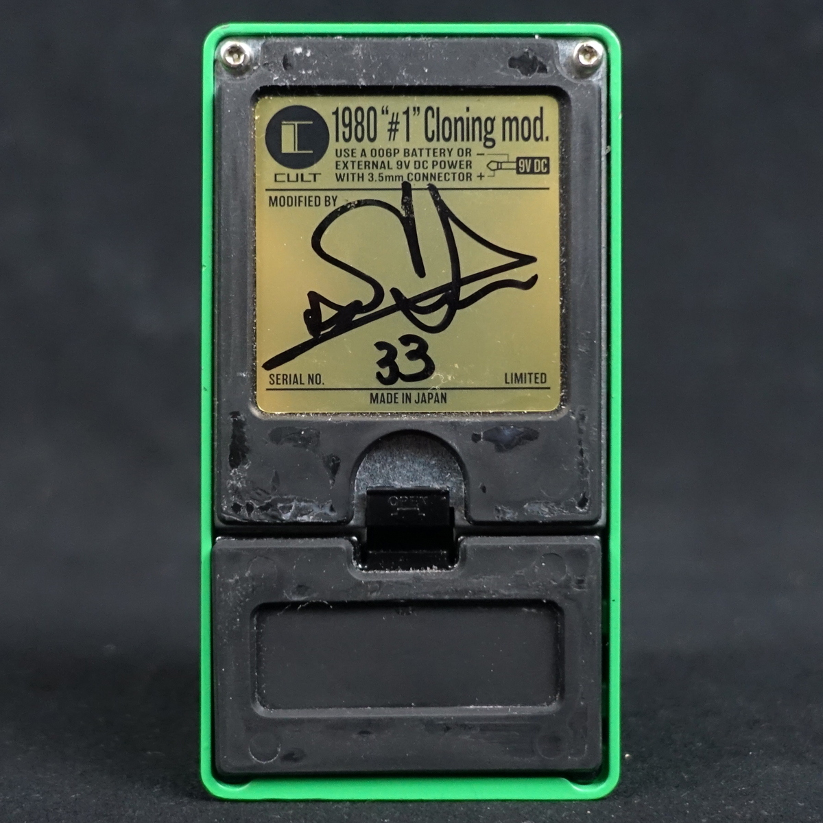 TS808 1980 #1 Cloning mod. V.1 Limited CULT ギター用エフェクター