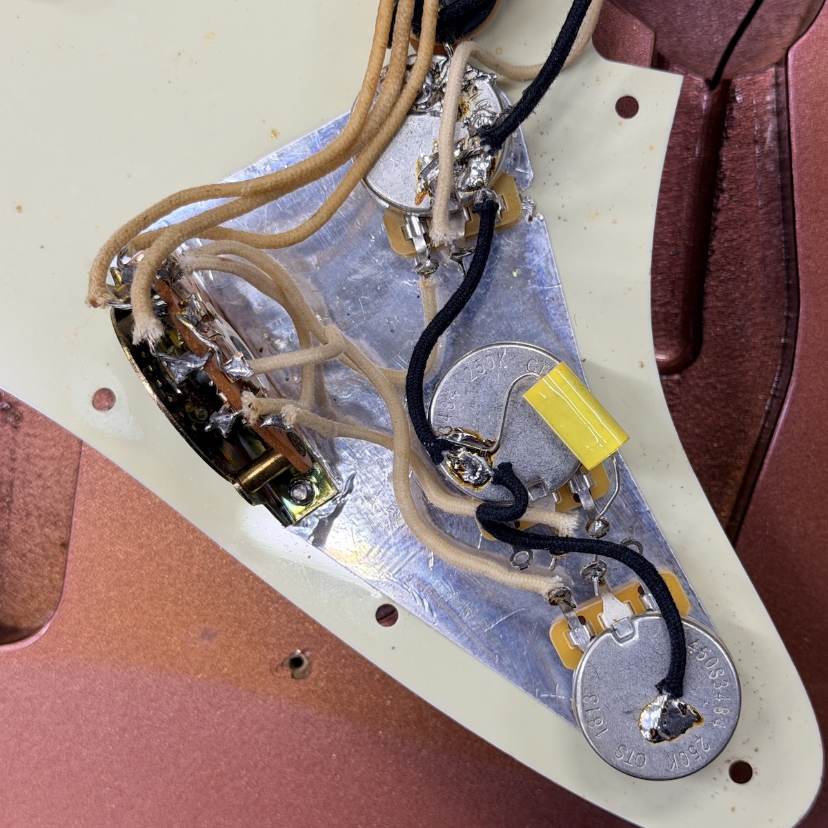ST62 Burgundy Mist Metallic Order Model【1990年～1991年製】 Fender