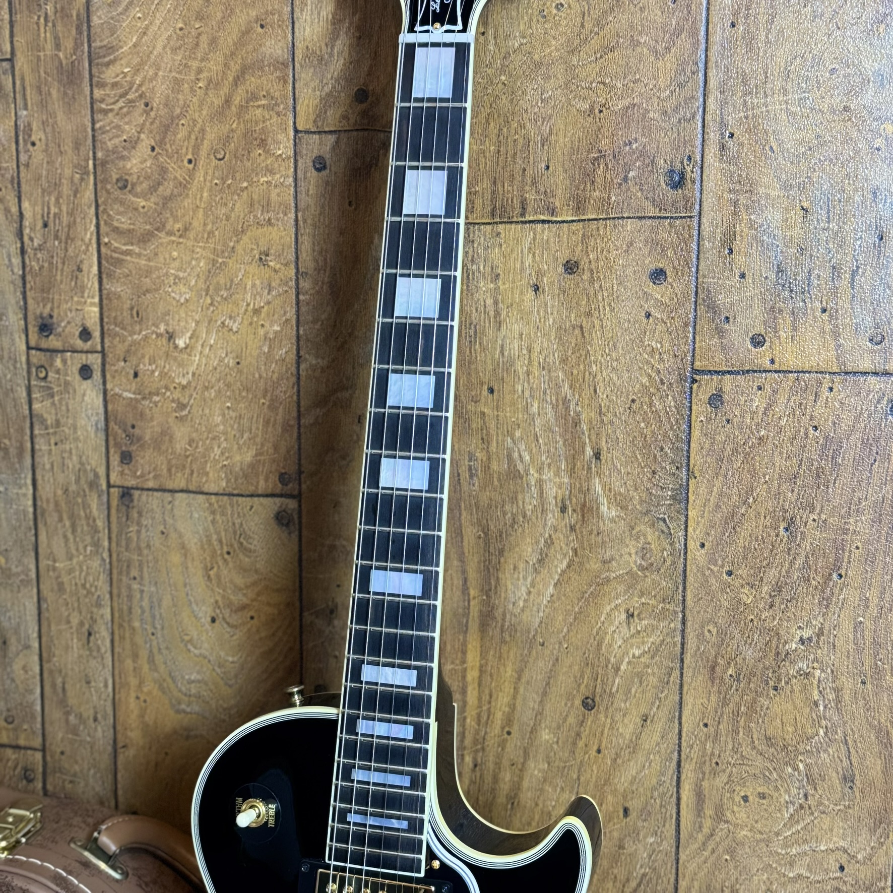 20th Anniversary 1957 Les Paul Custom Reissue 3 Pickups Ebony
