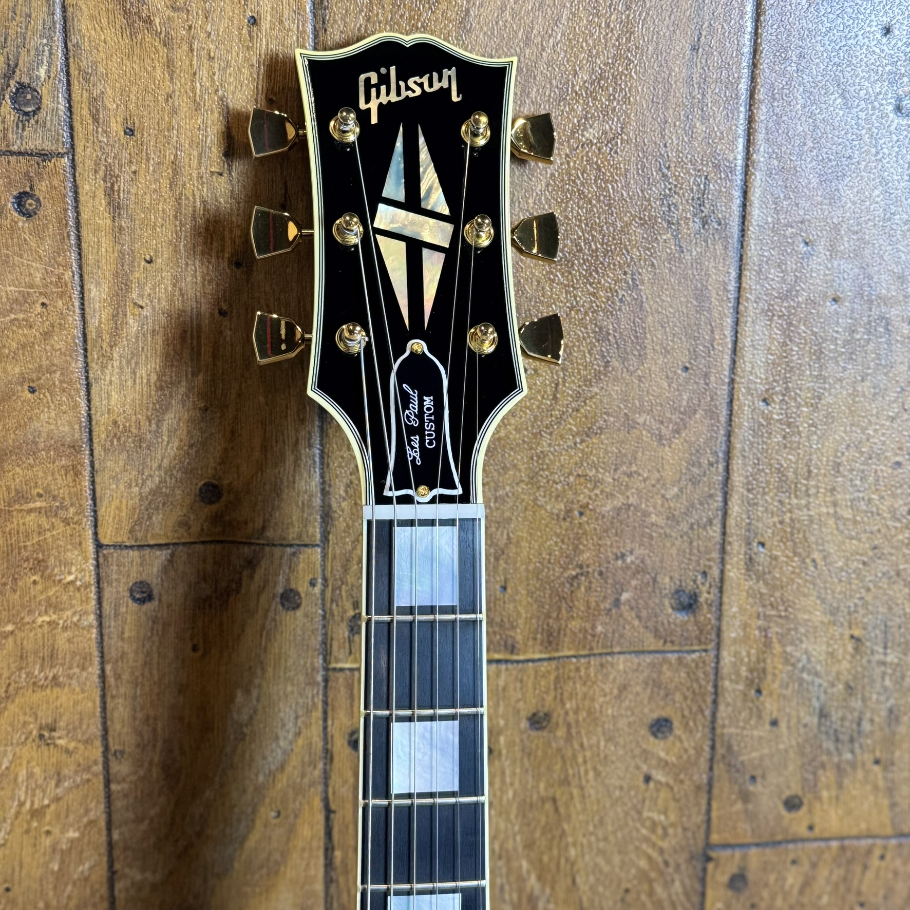 20th Anniversary 1957 Les Paul Custom Reissue 3 Pickups Ebony