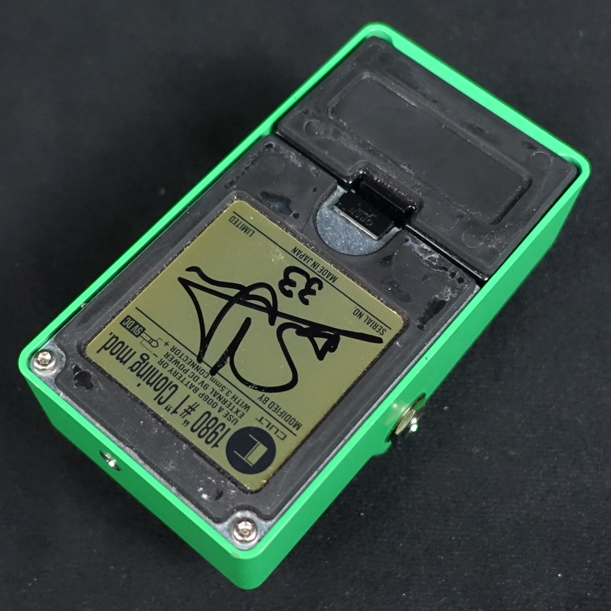 TS808 1980 #1 Cloning mod. V.1 Limited CULT ギター用エフェクター