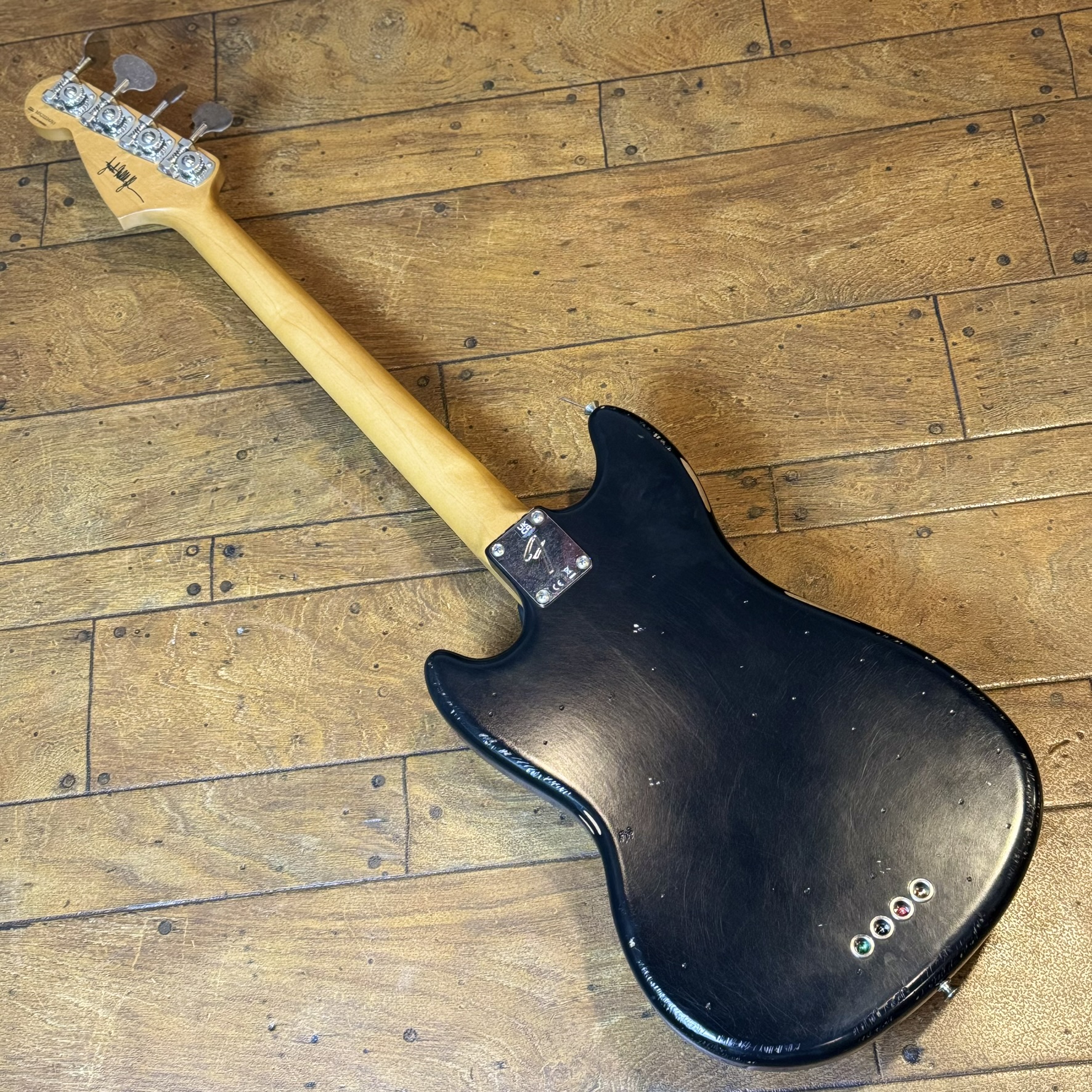 ベース Fender ROAD WORN JMJ MustangBass JMJ Road Worn Mustang Bass Black Fender エレクトリック・ベース