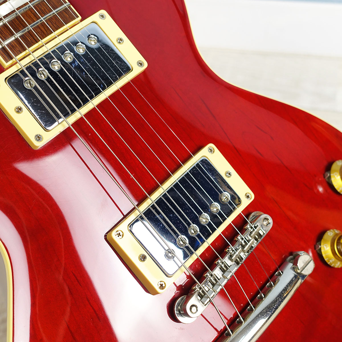 Carve Top Trans Red Sadowsky エレクトリックギター レスポールタイプ
