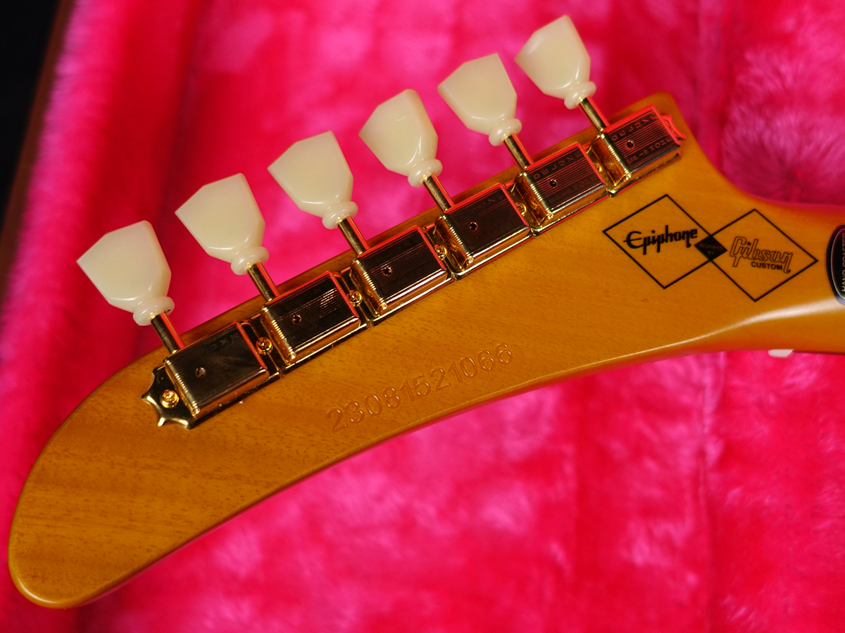 Inspired by Gibson Custom 1958 Korina Explorer Aged Natural