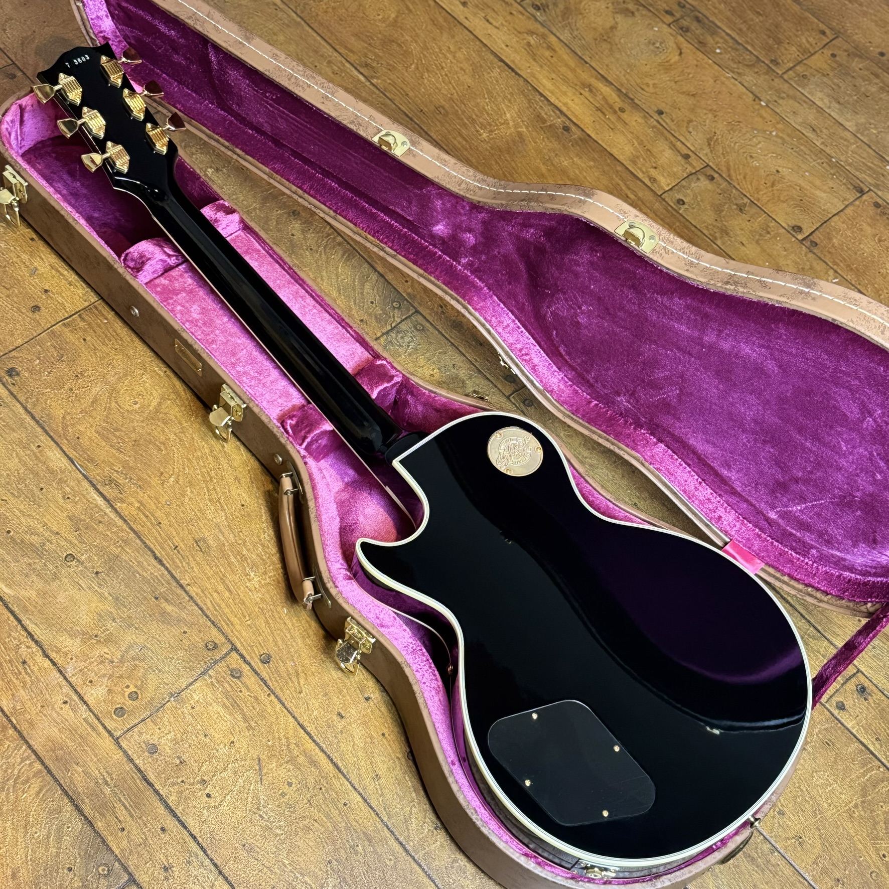 20th Anniversary 1957 Les Paul Custom Reissue 3 Pickups Ebony
