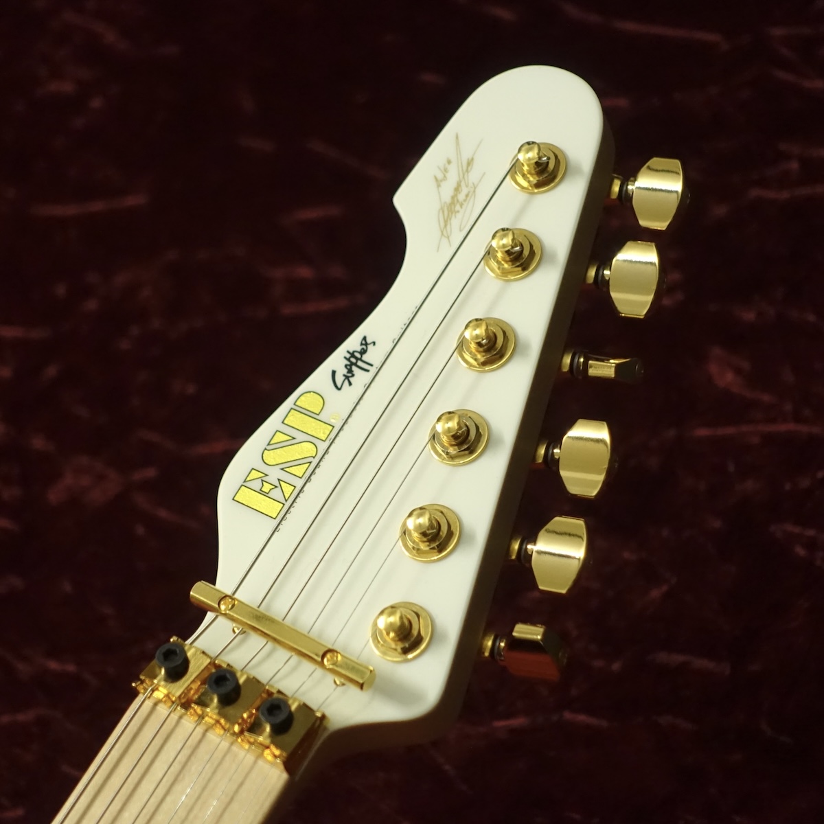 SNAPPER TAKAMIY Custom Snow White ESP エレクトリックギター