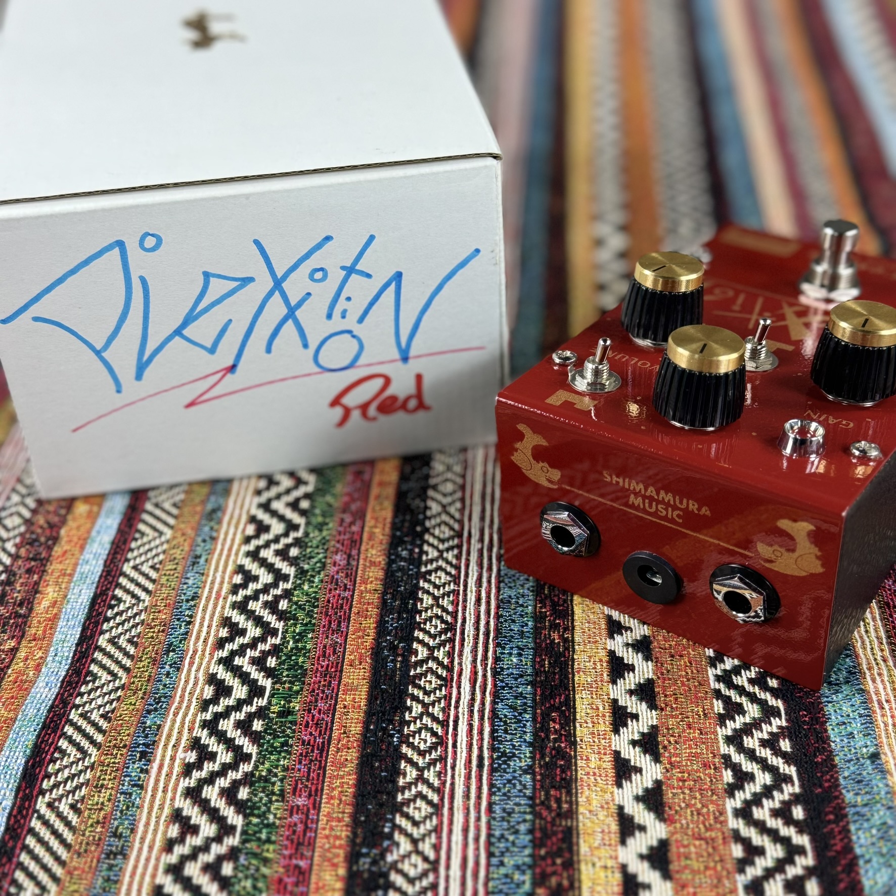 Limited Edition Plexition Red Roshi Pedals ギター用エフェクター