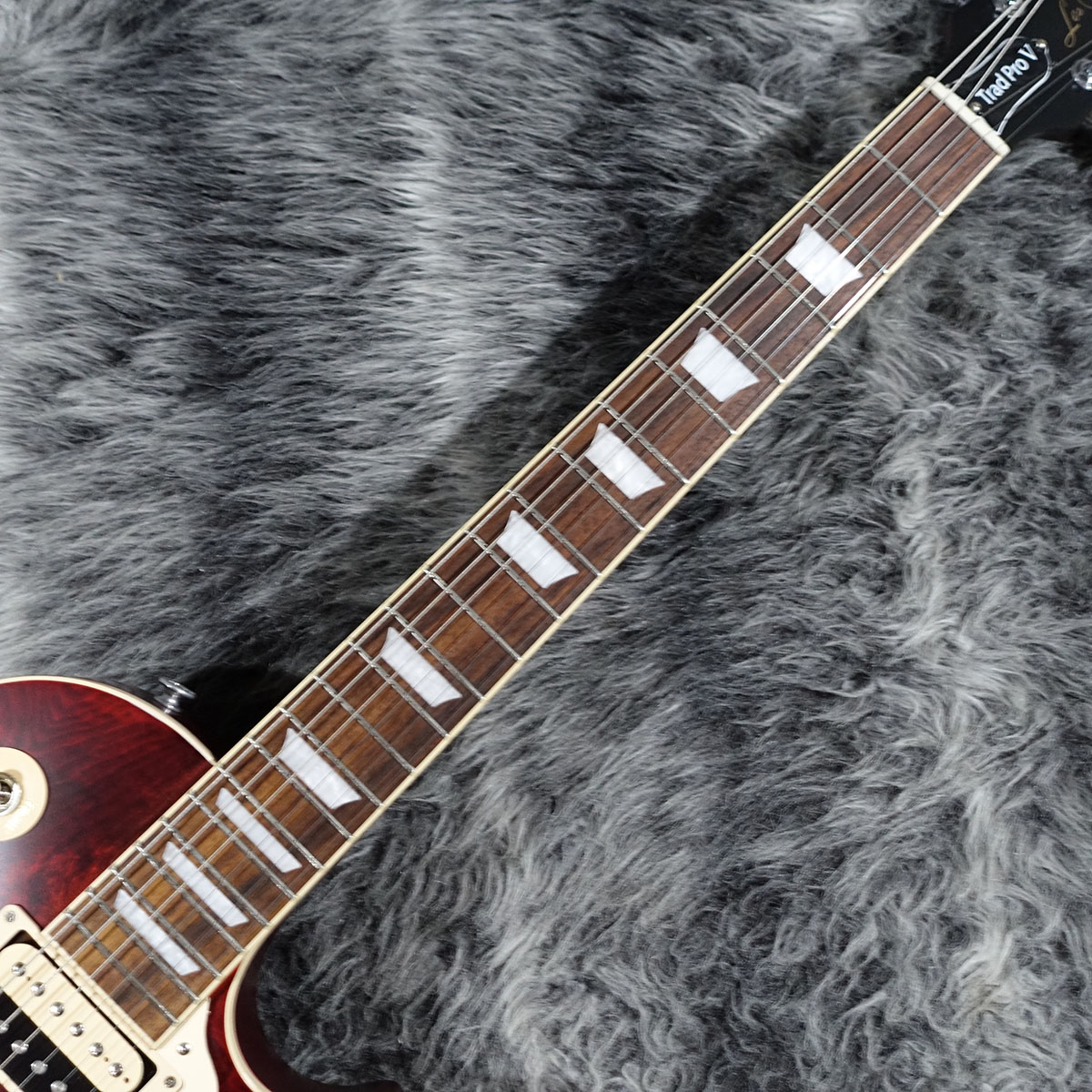Exclusive Les paul Traditional Pro V Satin Wine Red Gibson