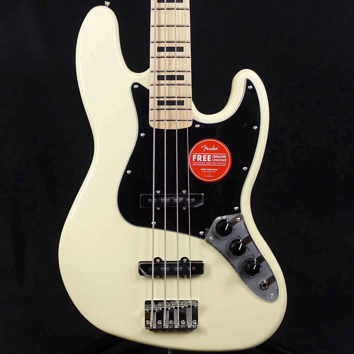 Affinity Series Active Jazz Bass Olympic White Squier