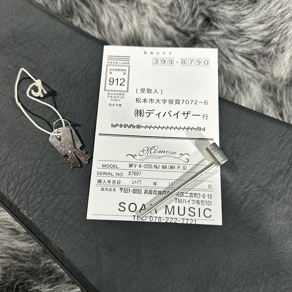 （軽量個体約2.9kg）momose MFV • K-STD/NJ MFV K-STD NJ momose エレクトリックギター Vタイプ 商品詳細