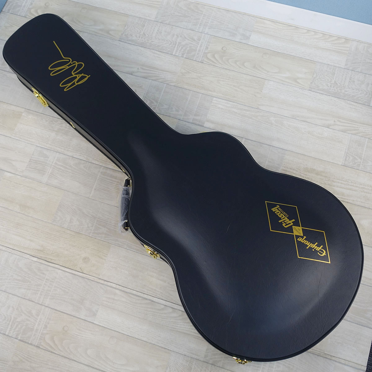 Inspired by Gibson Custom Alex Lifeson 1976 ES-355 Reissue Alpine
