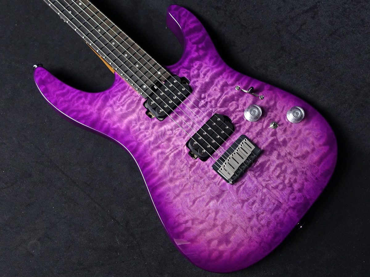 Pro-Mod Plus DK24 HH HT EB QM Violet Radiance Charvel