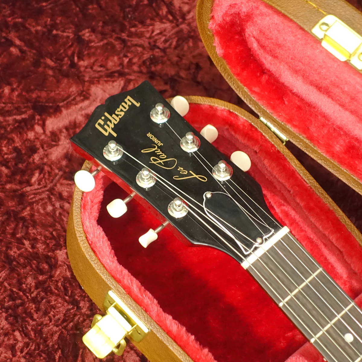Les Paul Junior Double Cutaway Tortoise Vintage Cherry Gibson