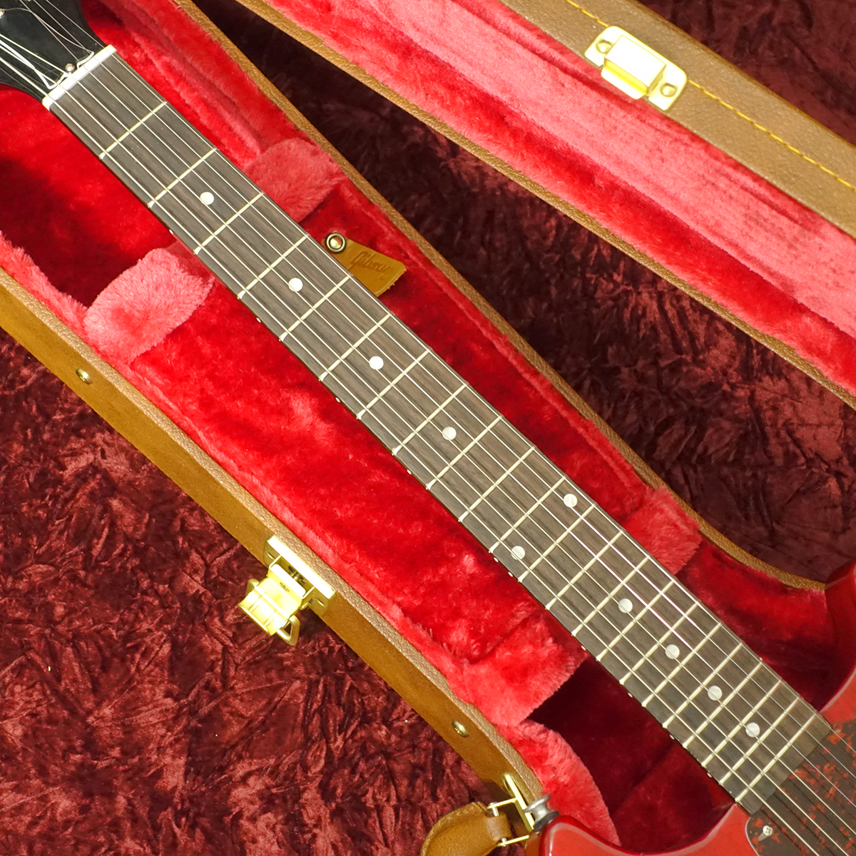 Les Paul Junior Double Cutaway Tortoise Vintage Cherry Gibson
