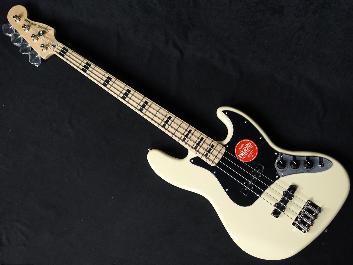 Affinity Series Active Jazz Bass Olympic White Squier