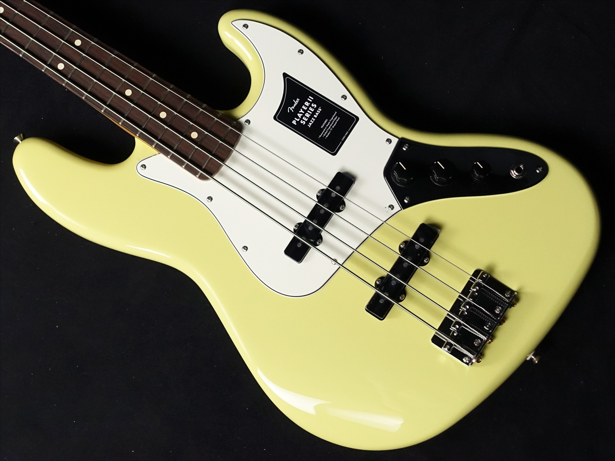 Player II Jazz Bass Hialeah Yellow Fender エレクトリック・ベース