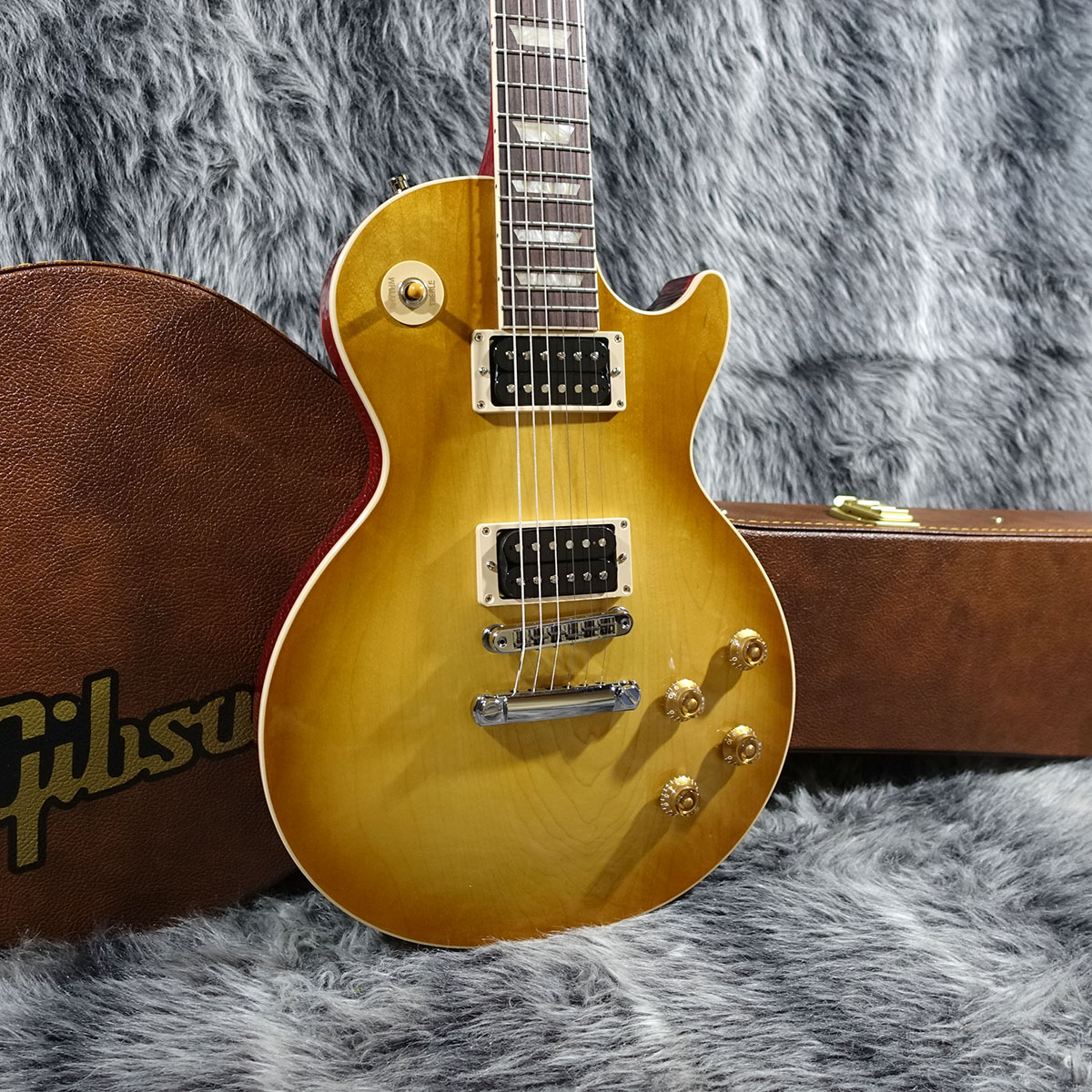 ペン回し　sunburst llic 6本 Slash “Jessica” Les Paul Standard Honey Burst Red Back Gibson