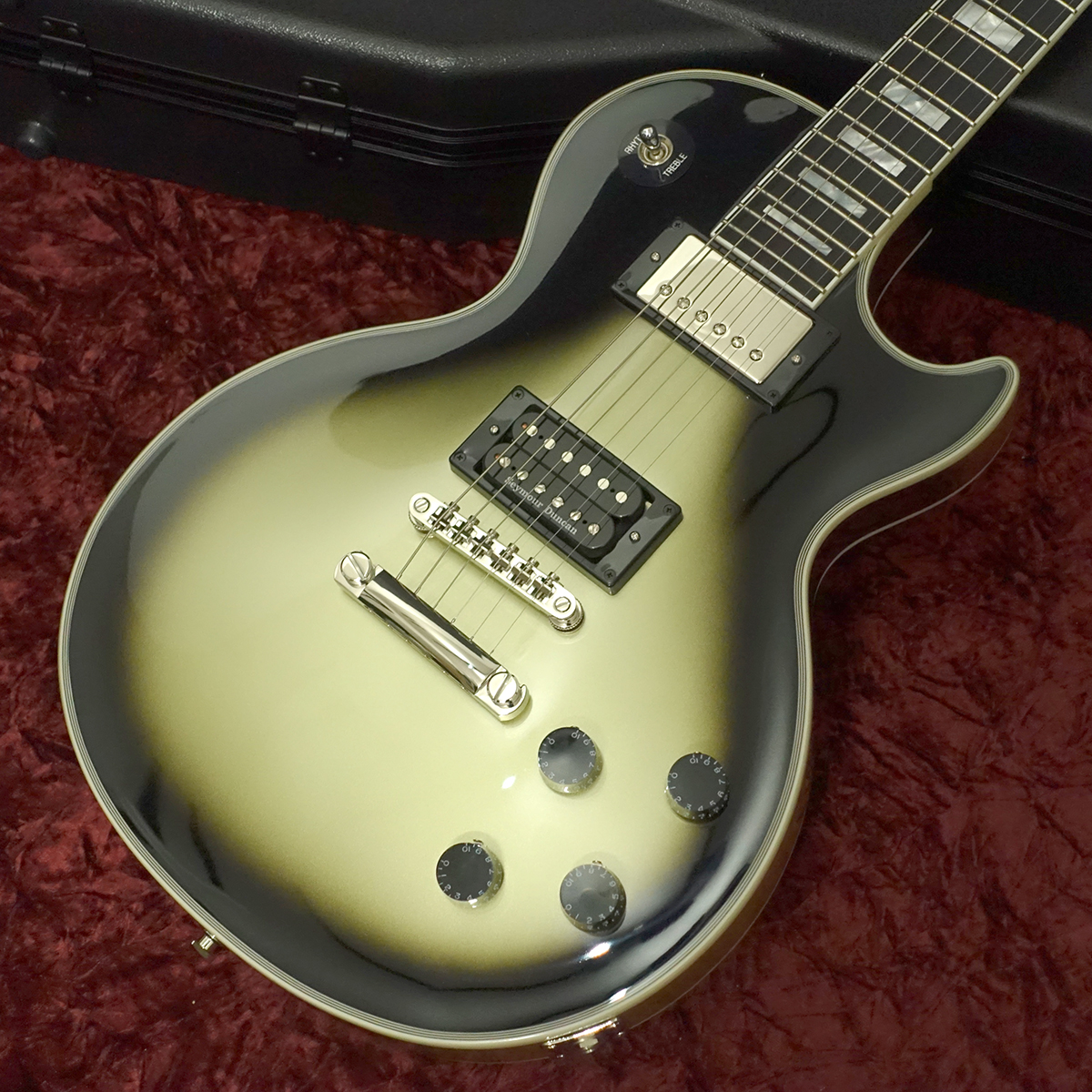 Adam Jones 1979 Les Paul Custom Antique Silverburst Epiphone