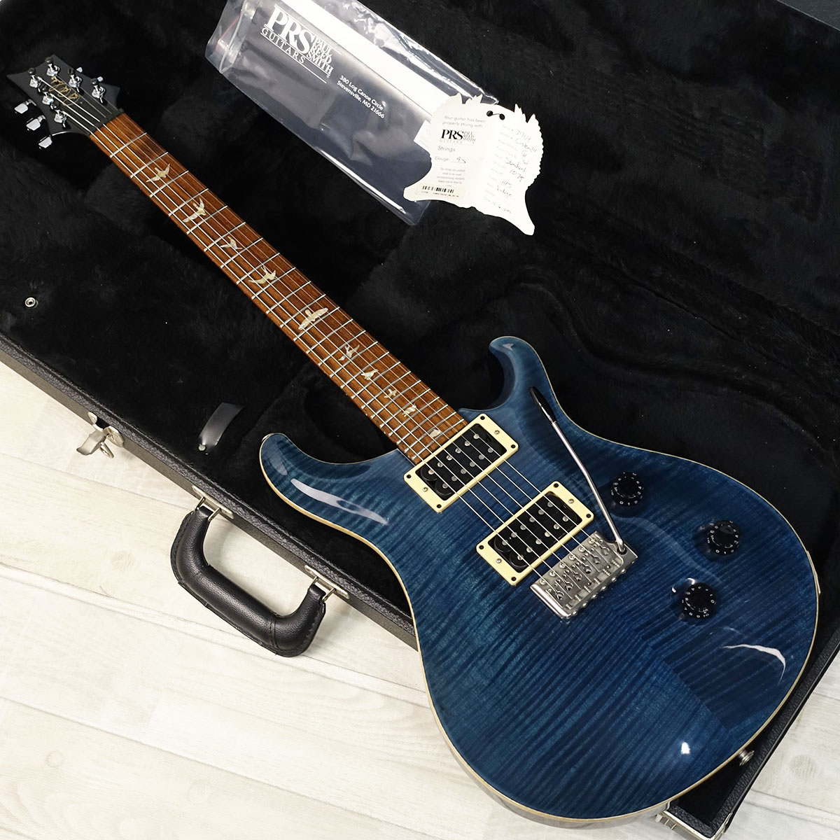 Custom 24 10Top Whale Blue【2002年製】 Paul Reed Smith 