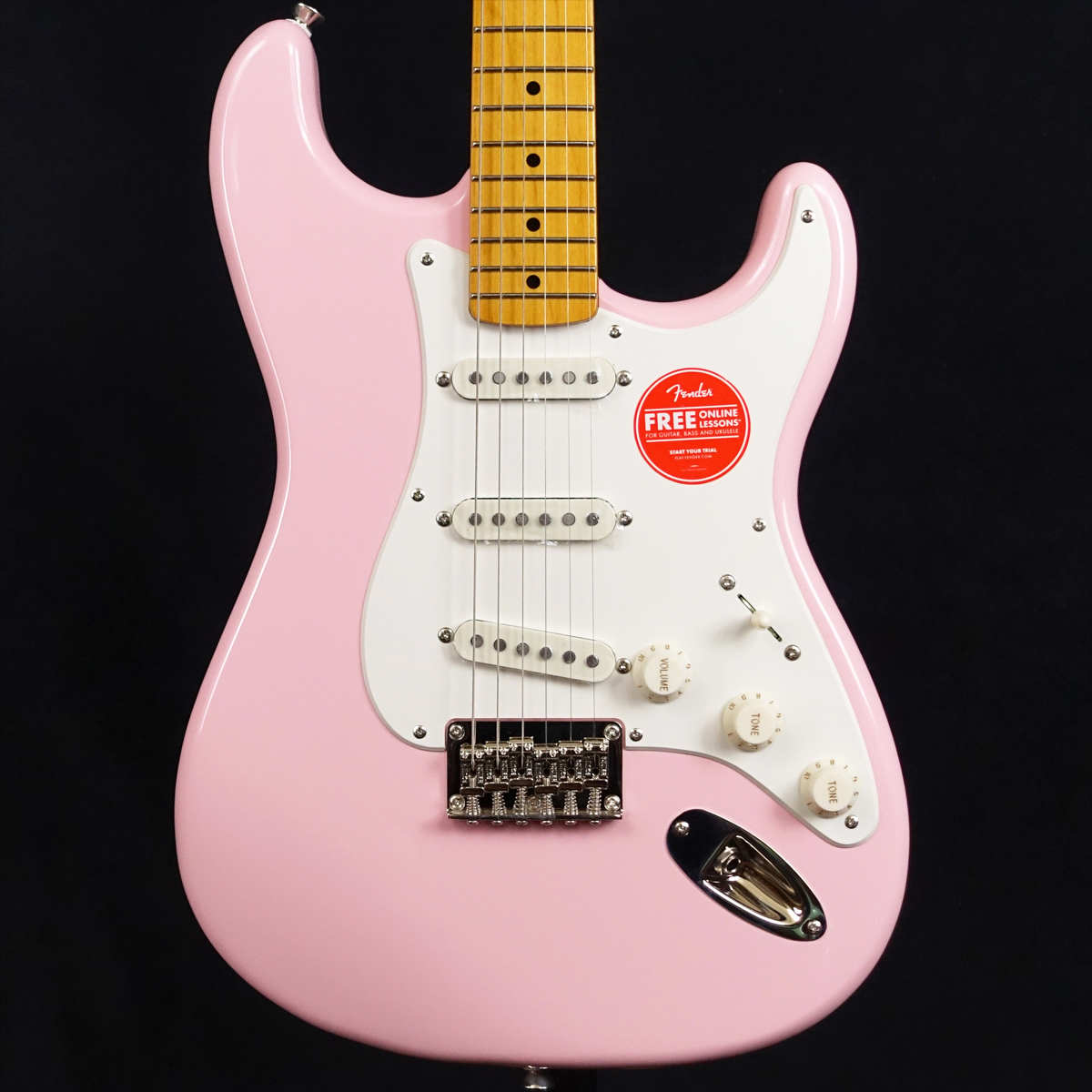 Classic Vibe '50s Stratocaster HT Shell Pink Squier エレクトリック