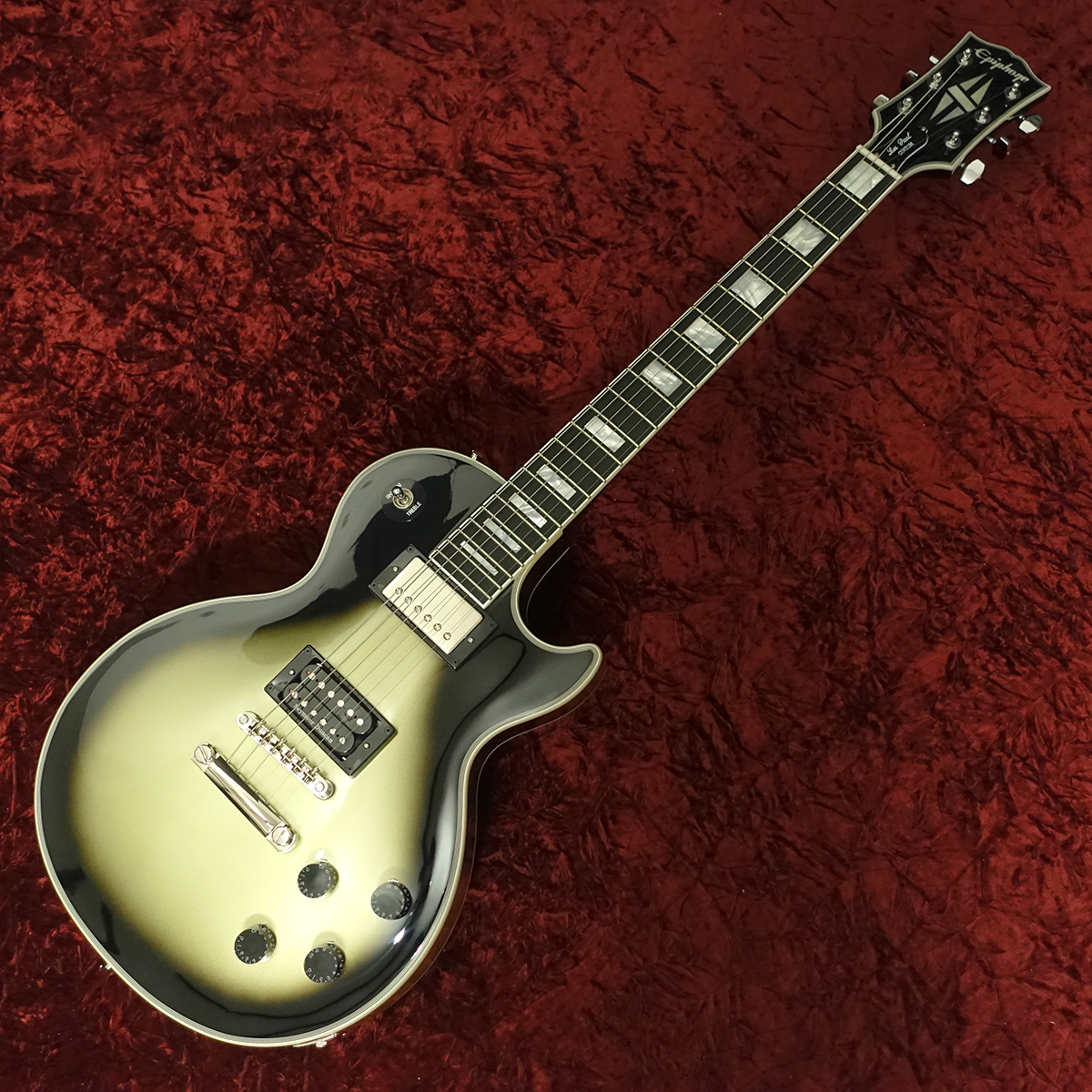 Adam Jones 1979 Les Paul Custom Antique Silverburst Epiphone